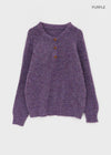Kaolt Button Loose Fit Knit