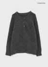 Kaolt Button Loose Fit Knit