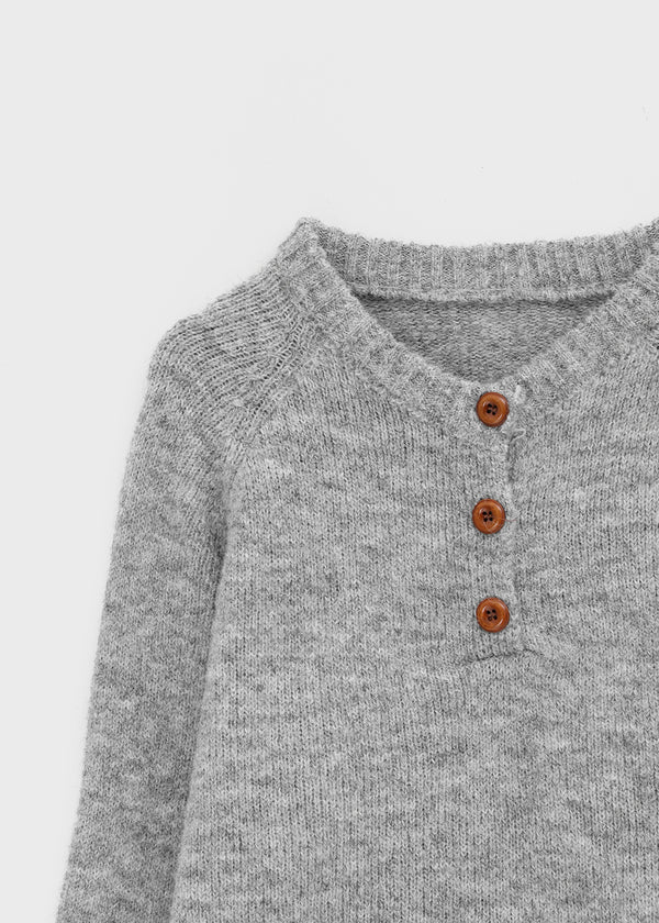 Kaolt Button Loose Fit Knit