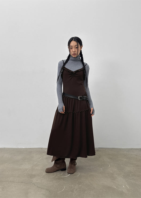 Dickel Ribbed Knitwear Warmer Turtleneck