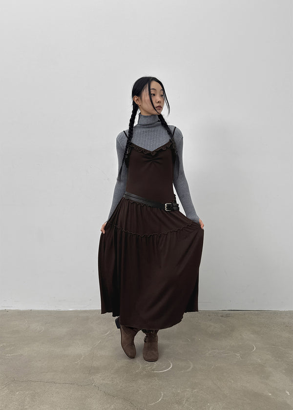 Dickel Ribbed Knitwear Warmer Turtleneck