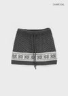 Kdom Nordic Knit Mini Skirt