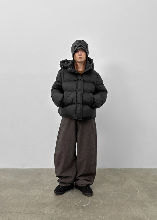 Levitz Fleece Wide Cotton Pants