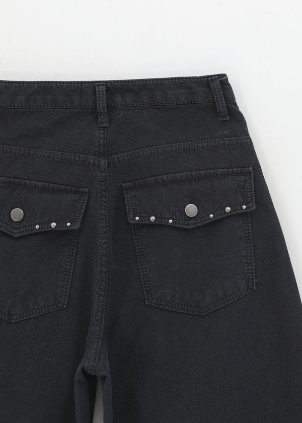 Levitz Fleece Wide Cotton Pants