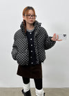 Plinilo Argyle Wool Knit Cardigan