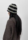 Delph Wave Three-tone Wool Knit Beanie