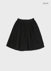 Jimk Flare Corduroy Midi Skirt
