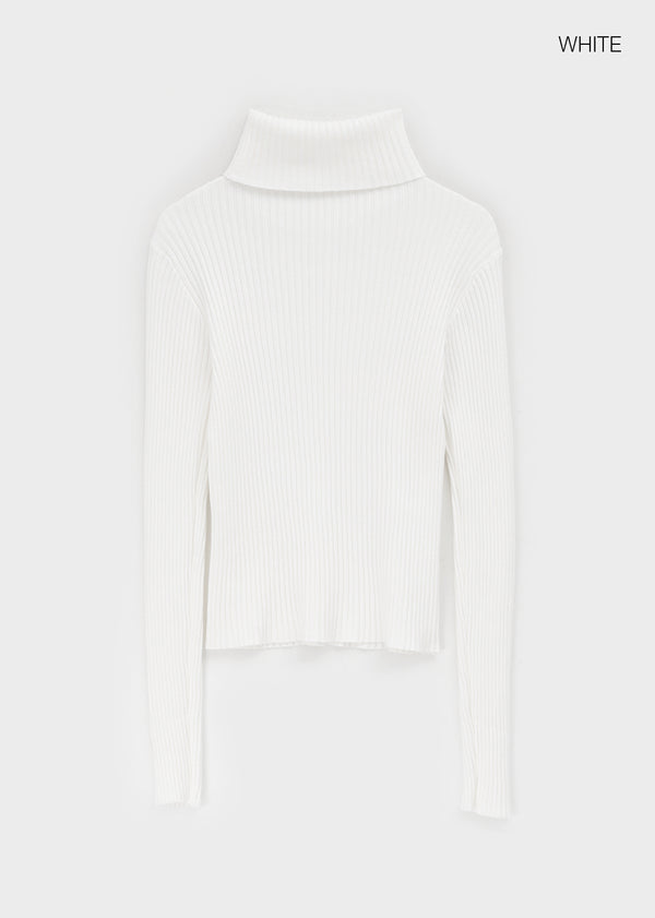 Dickel Ribbed Knitwear Warmer Turtleneck