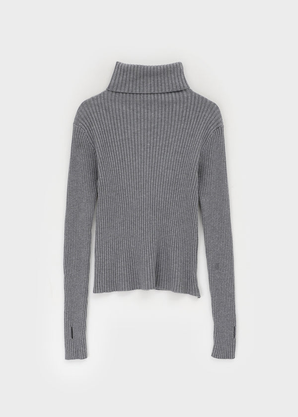 Dickel Ribbed Knitwear Warmer Turtleneck