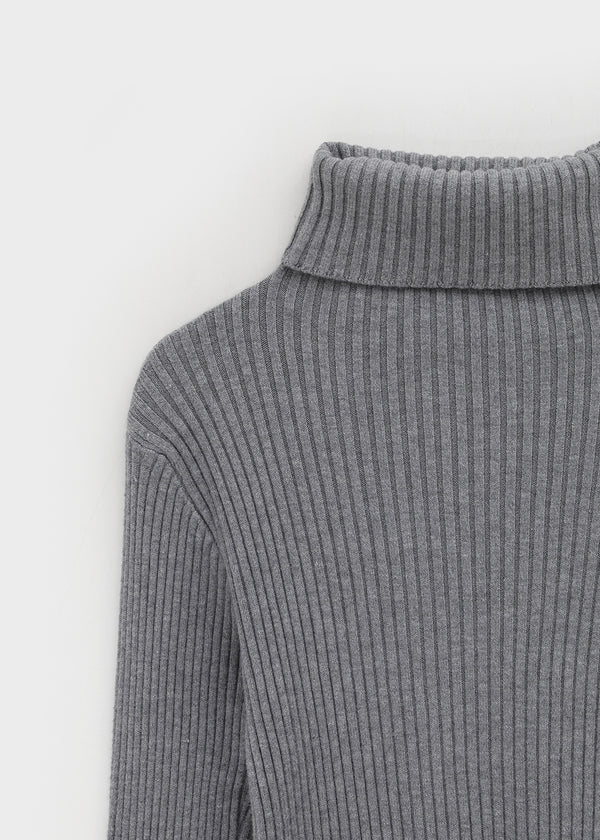 Dickel Ribbed Knitwear Warmer Turtleneck