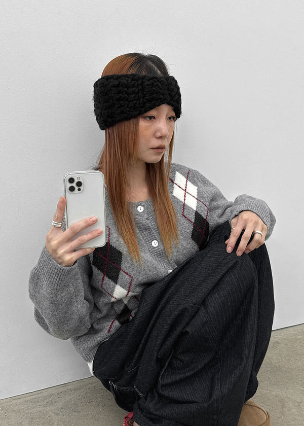 Lovenk Wool Knit Headband