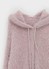 Bune Boucle Knit Hooded Cardigan
