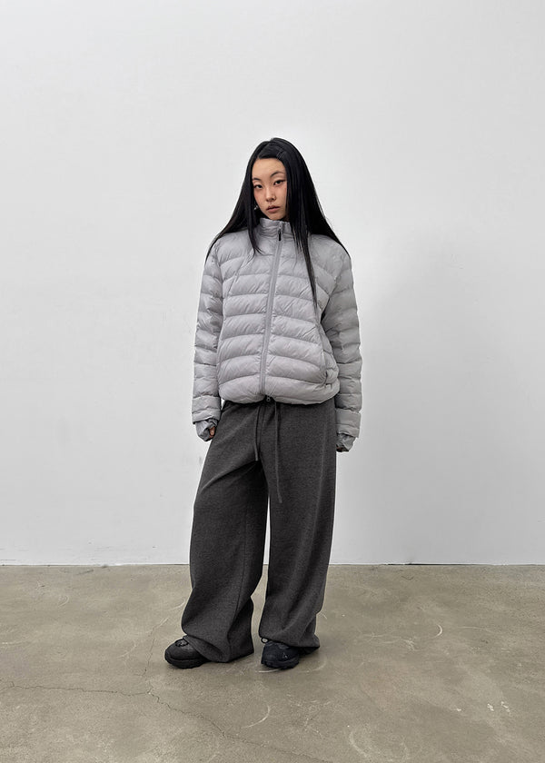 Tilki Bonded Fleece Soft Wide Banding Pants