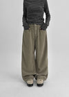 Mesmin Back Pocket Corduroy Cotton Pants