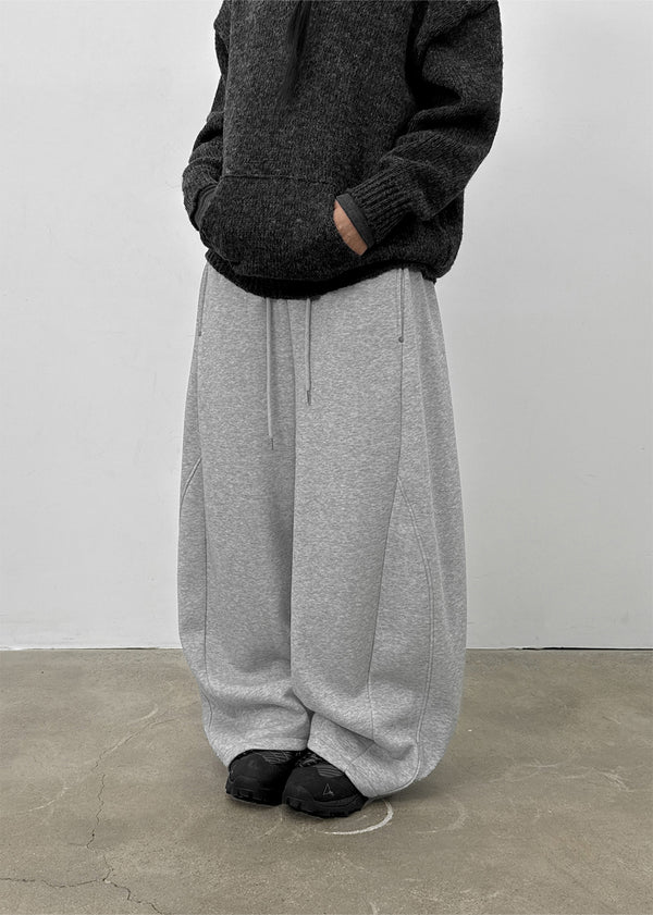 Winon Curve Balloon Fleece Banding Pants