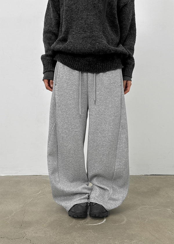 Winon Curve Balloon Fleece Banding Pants
