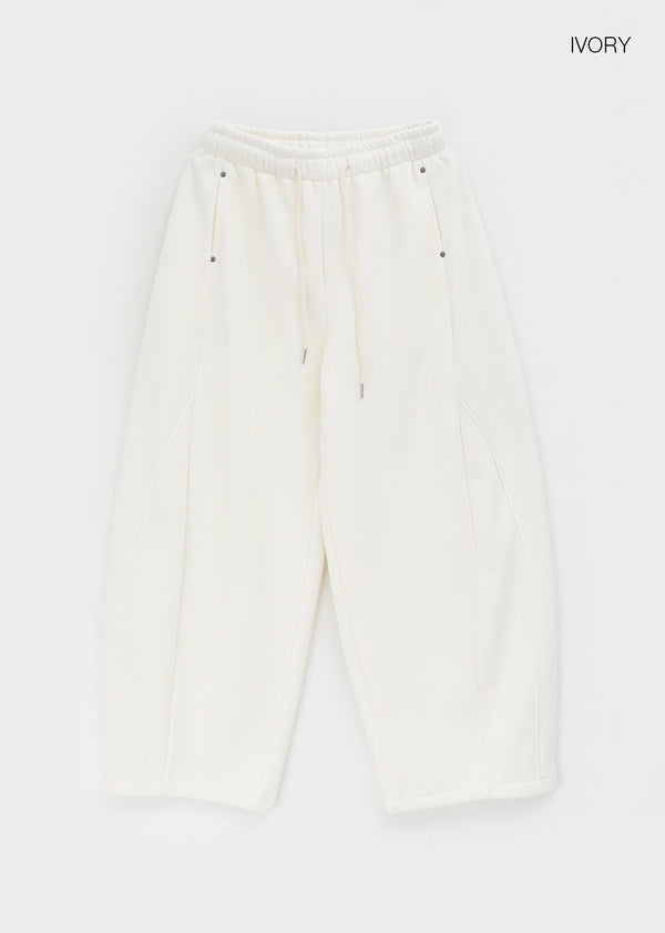 Winon Curve Balloon Fleece Banding Pants