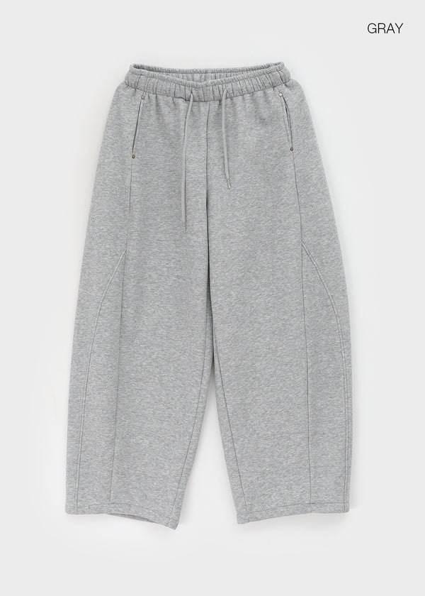 Winon Curve Balloon Fleece Banding Pants