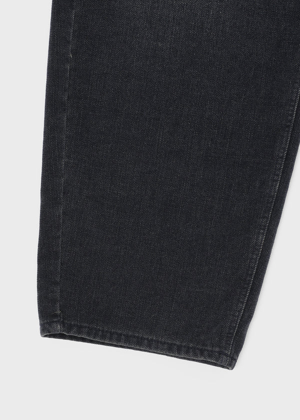Netk Wash Wide Fleece Denim Pants