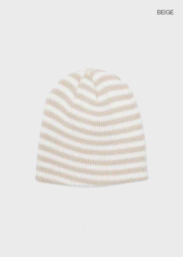 Chemian Stripe Knit Beanie
