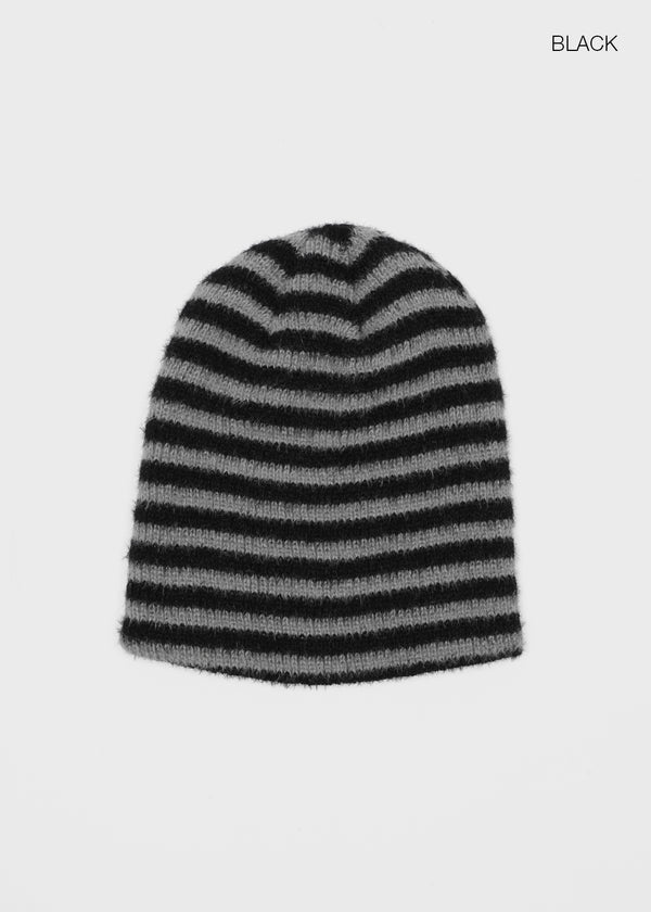 Chemian Stripe Knit Beanie