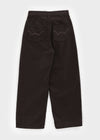 Non-tem Velvet Fleece Straight Cotton Pants