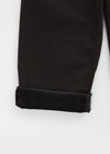Non-tem Velvet Fleece Straight Cotton Pants