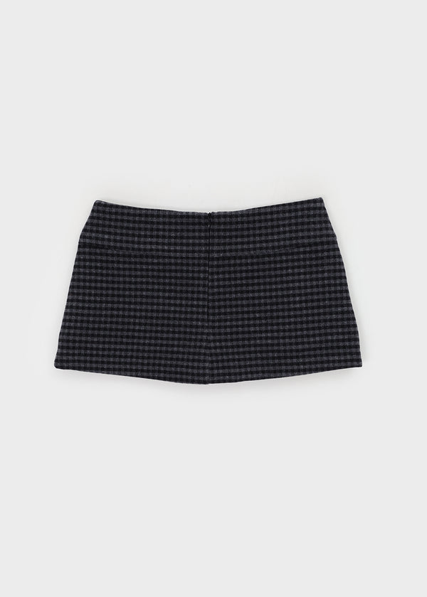 Verora Check Mini Skirt Pants