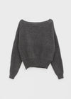 Poenat Wool Off-shoulder Knit