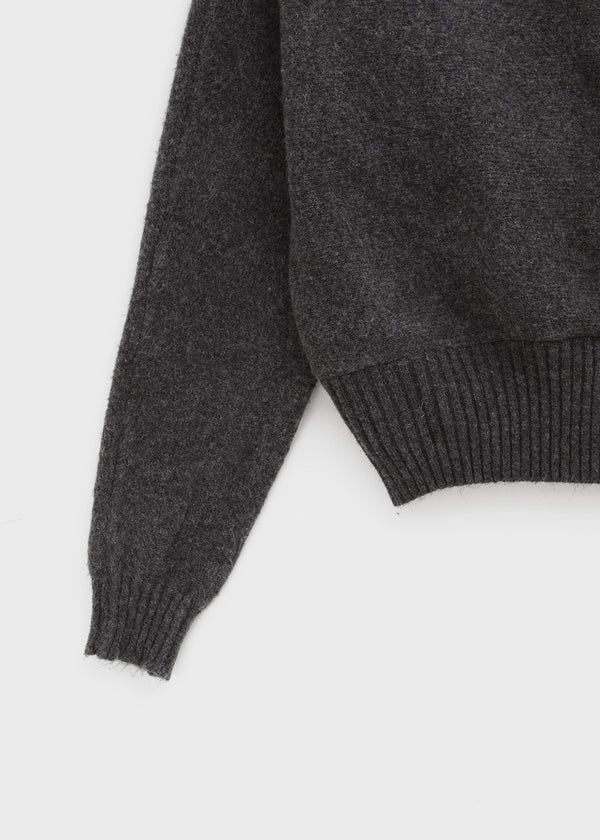 Poenat Wool Off-shoulder Knit