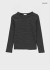 Tokel Stripe Round Long Sleeve T-shirt
