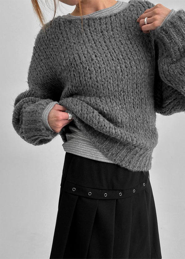 Tokel Stripe Round Long Sleeve T-shirt