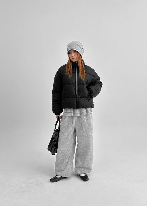 Dio Frill Fleece Banding Jogger Pants
