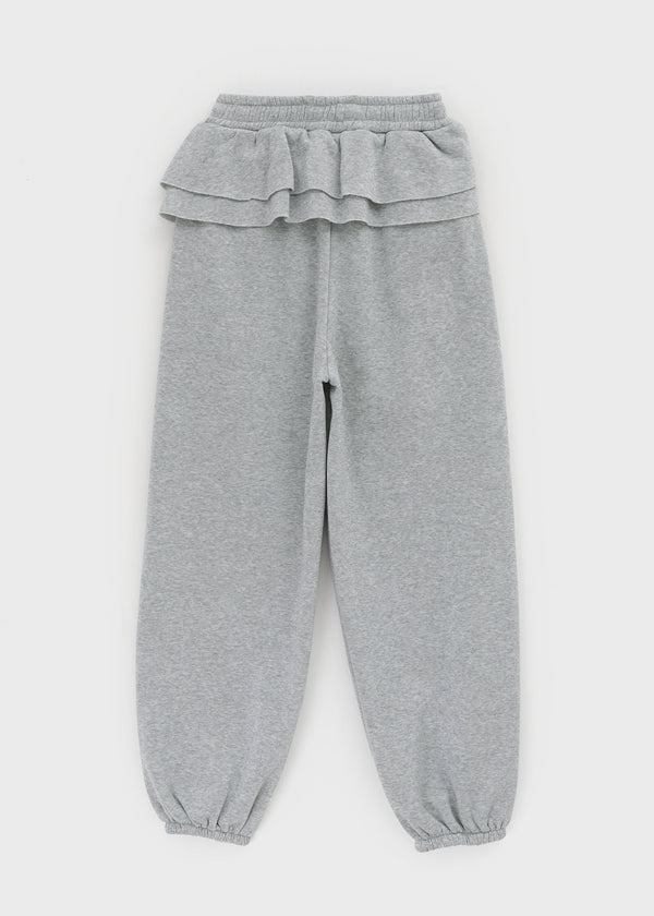 Dio Frill Fleece Banding Jogger Pants