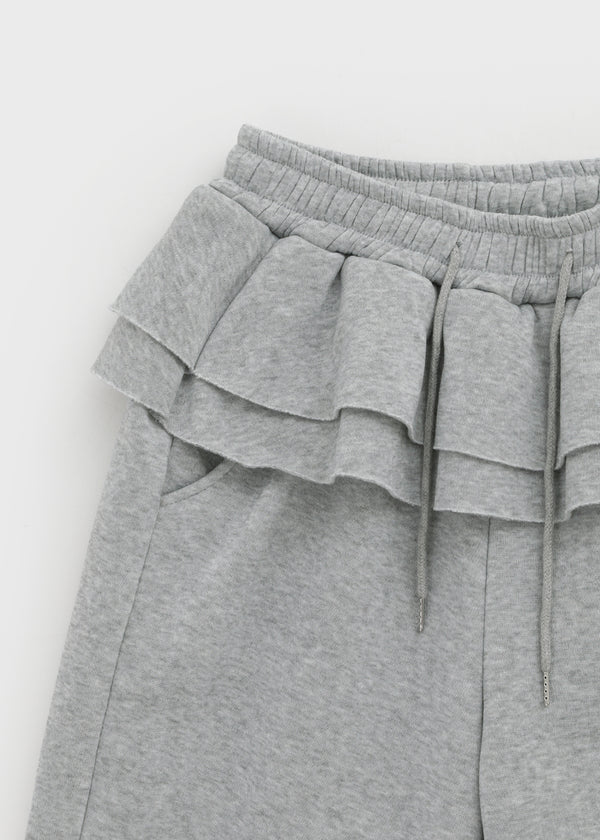 Dio Frill Fleece Banding Jogger Pants