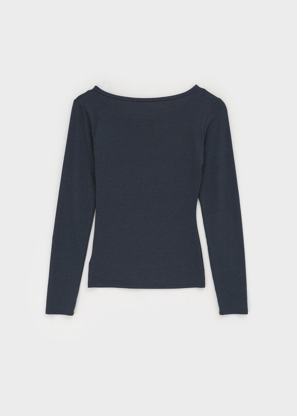 Yako Flower Print Long Sleeve T-shirt