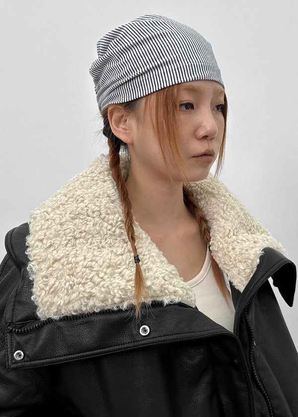 Relken Striped Turban Beanie