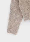 Ronso Boucle Soft Wool Knit Cardigan