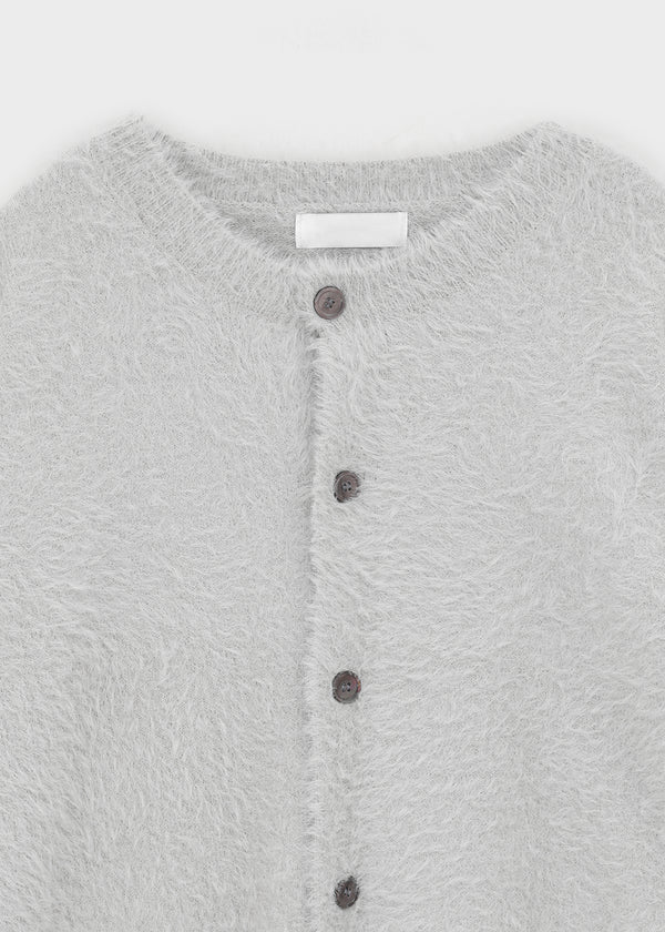 Solar Loose Fit Fur Cardigan