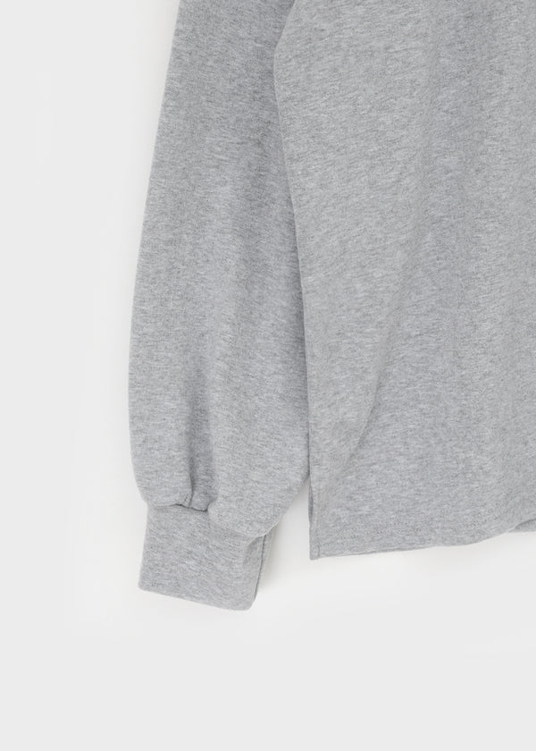 Ctang Overfit Peach Fleece Long Sleeve T-shirt