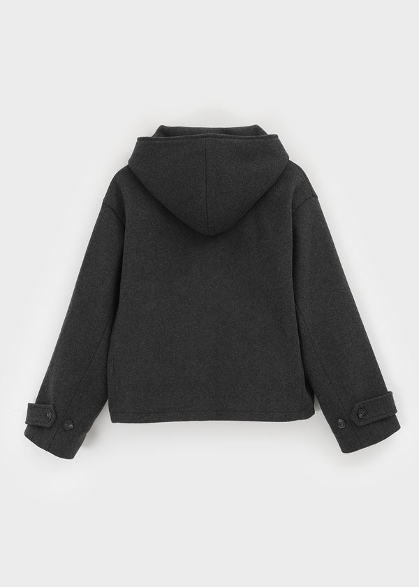 Bollen Duffel Quilted Hooded Short Coat (1 Oz)