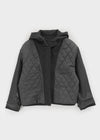 Bollen Duffel Quilted Hooded Short Coat (1 Oz)