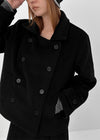 Elti Quilting Double Button Short Coat (6 oz)