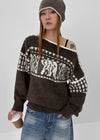 Kracha Nordic Boat-Neck Wool Knit