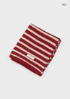 Trune Stripe Knit muffler (100% wool)