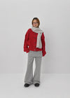 Fogdy Fleece Wool SET - Mini Skirt, Bootcut Pants