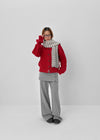 Fogdy Fleece Wool SET - Mini Skirt, Bootcut Pants