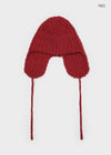 Cooltin Knit Ribbed Earflap Beanie (30% Alpaca)