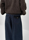 Kerrits Velvet Fleece Wide Denim Pants