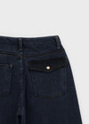 Kerrits Velvet Fleece Wide Denim Pants